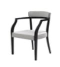 стул с подлокотниками melis-98a / mc1009 (dining chair) в Хабаровске
