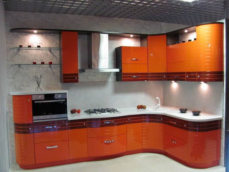 угловая кухня в Хабаровске