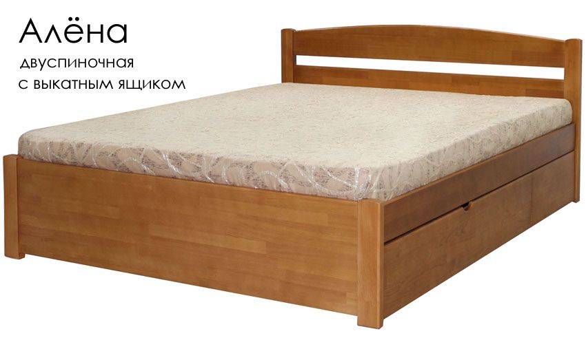 кровать алёна из массива сосны в Хабаровске