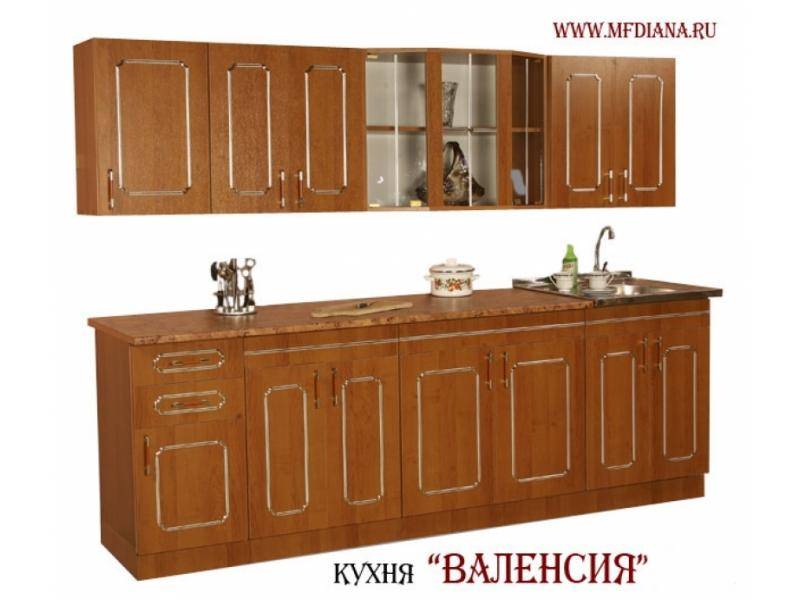 кухня прямая валенсия в Хабаровске