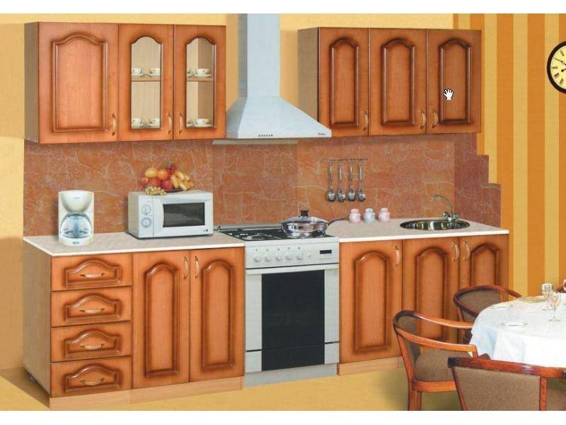 кухня прямая классика 4 в Хабаровске