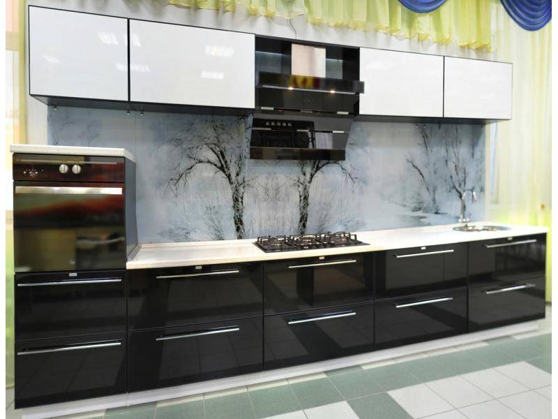 глянцевая кухня люцерн в Хабаровске