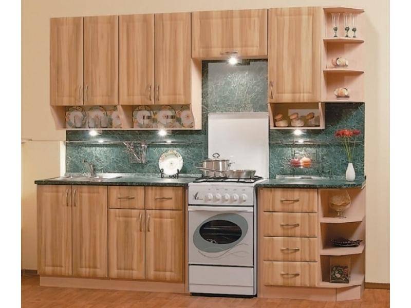 кухонный гарнитур прямой ева-9 в Хабаровске