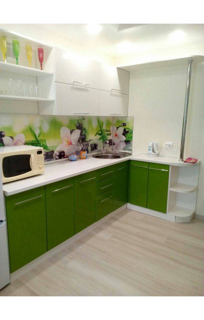 угловая кухня мдф в Хабаровске