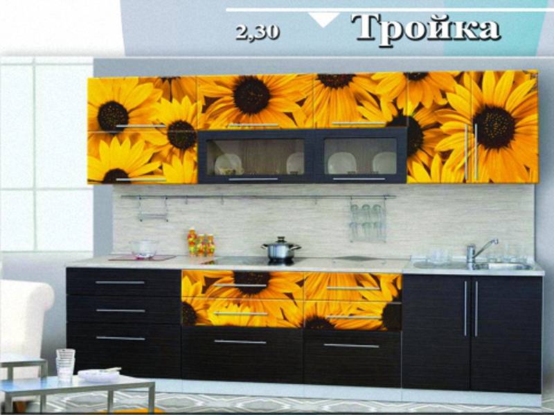 кухонный гарнитур «тройка» в Хабаровске