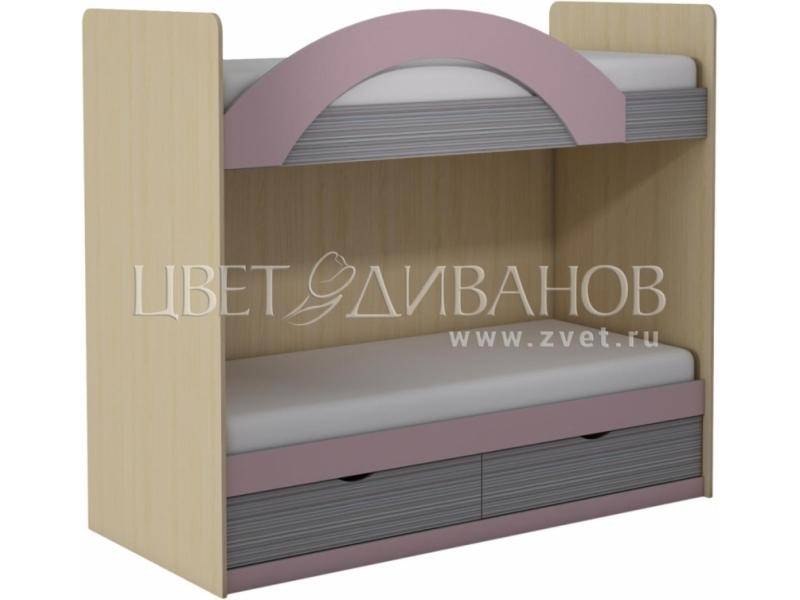 кровать двухуровневая фанди в Хабаровске
