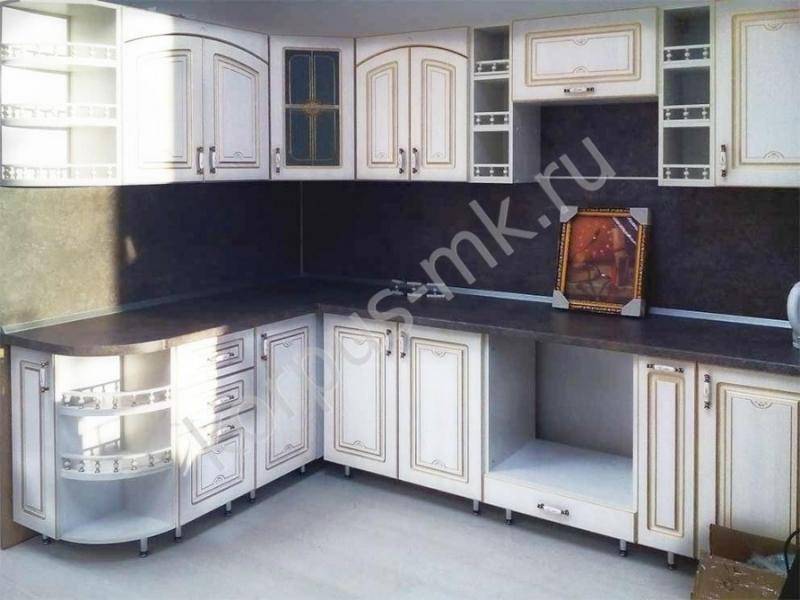 кухня угловая мдф ламинированный в Хабаровске