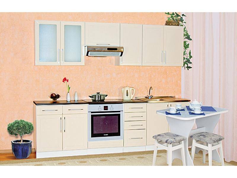 кухонный гарнитур прямой светлана в Хабаровске