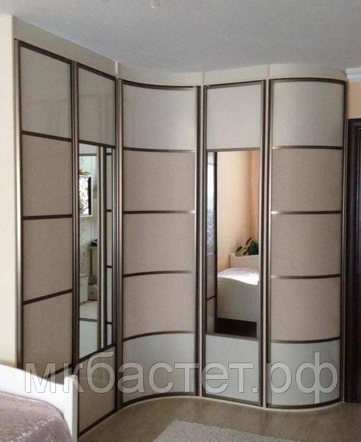 радиусный шкаф-купе р-7 в Хабаровске