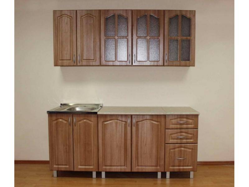 кухня прямая классика мдф в Хабаровске