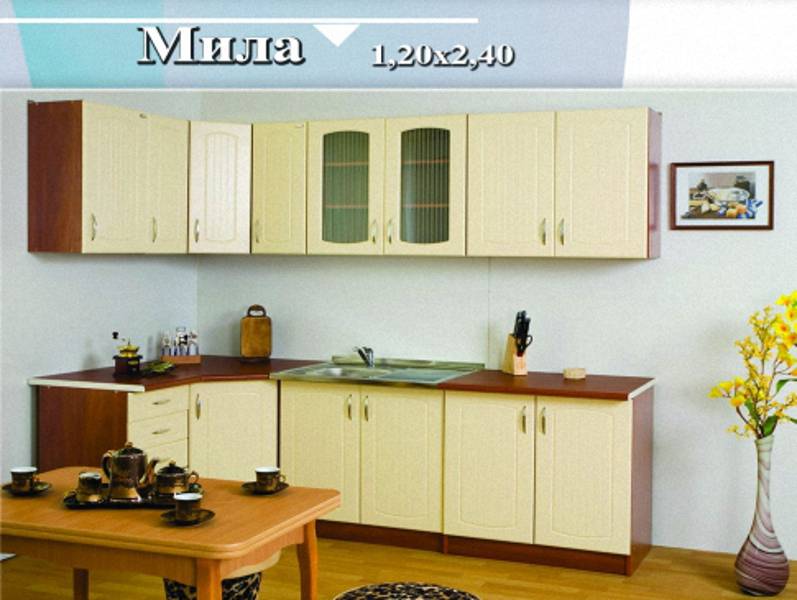 кухня угловая «мила» в Хабаровске