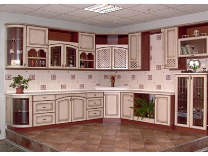 кухня угловая кантри 1 в Хабаровске