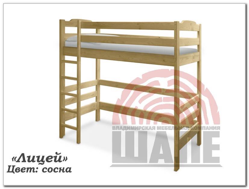 детская кровать из дерева лицей в Хабаровске