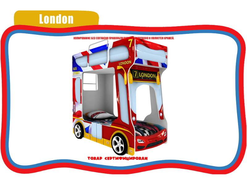 кровать детская london в Хабаровске