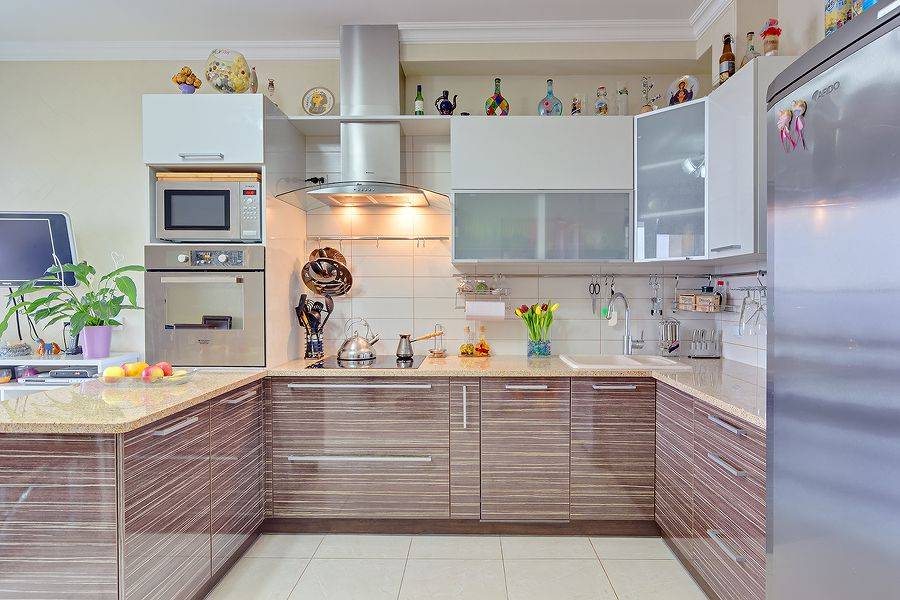 большая кухня модерн в Хабаровске