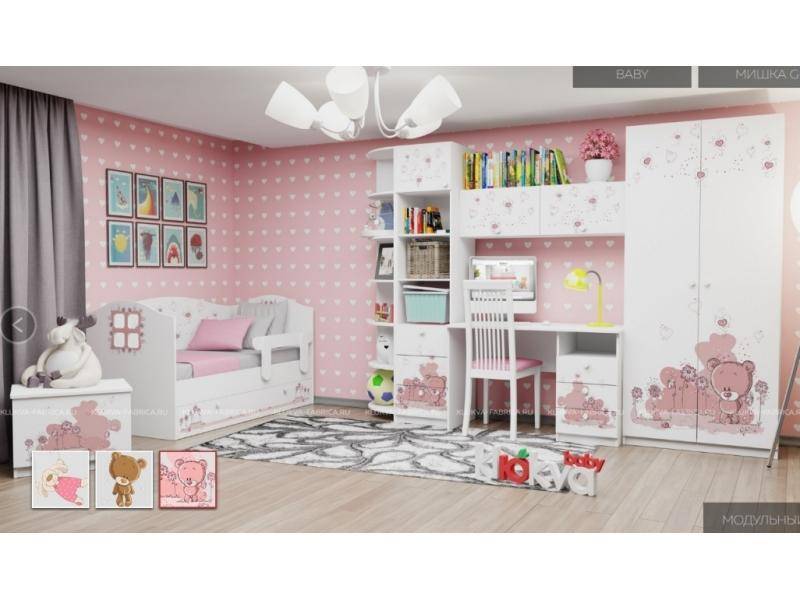 комната для девочки мишка girl в Хабаровске
