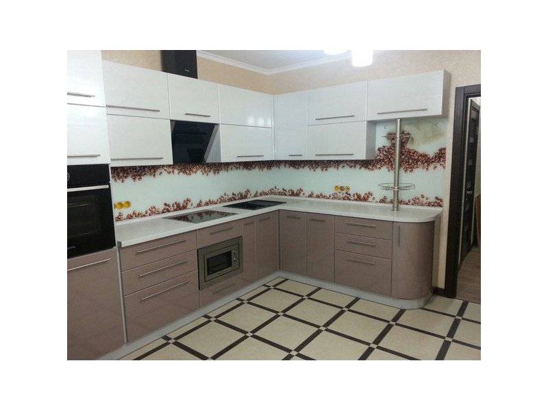 угловая кухня глянец в Хабаровске