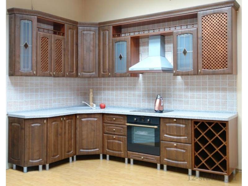 кухонный гарнитур угловой классика в Хабаровске