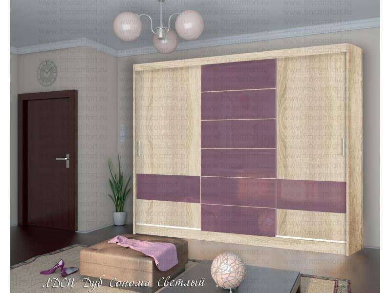 современный шкаф-купе эконом в Хабаровске