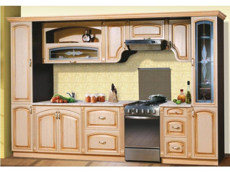 кухонный гарнитур прямой ария в Хабаровске
