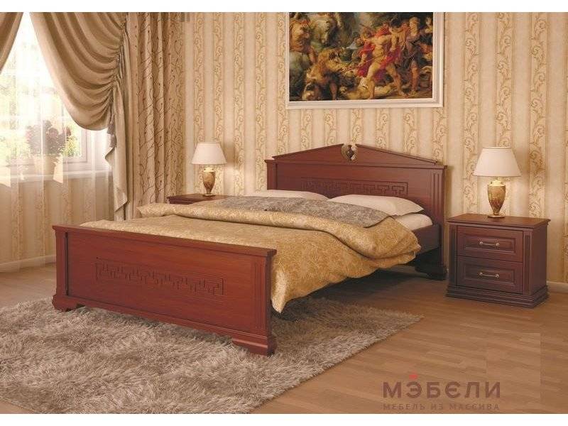 кровать афина с высоким сплошным изголовьем в Хабаровске