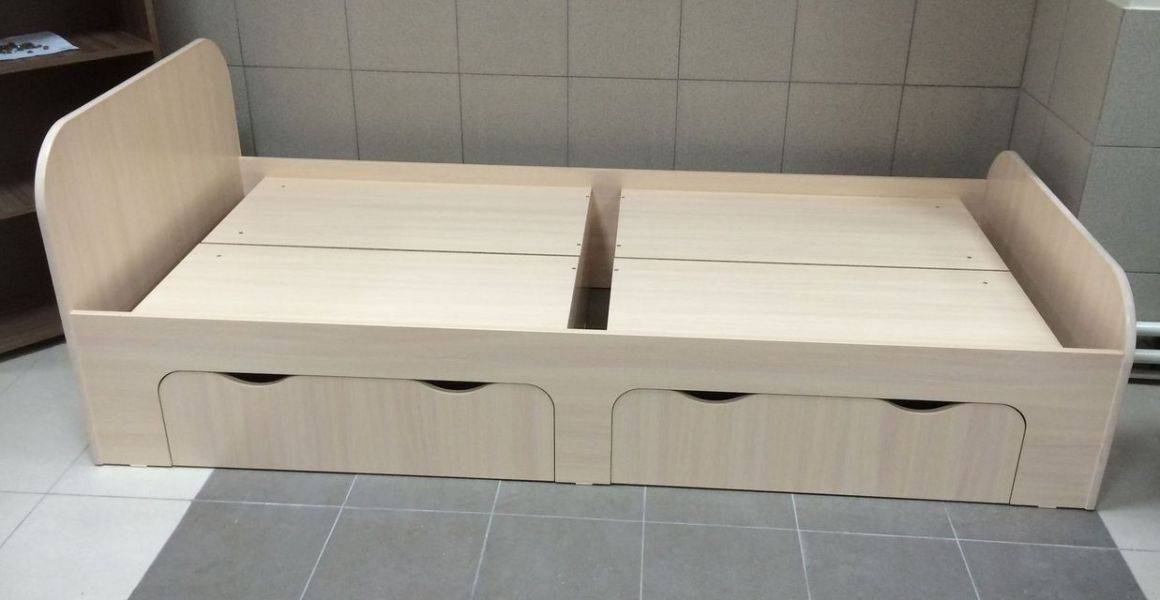 кровать с ящиками в Хабаровске