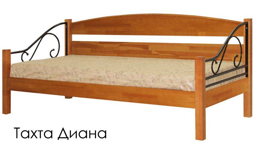 тахта диана из массива сосны в Хабаровске