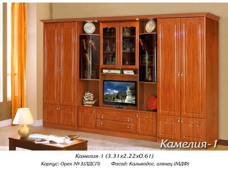 гостиная стенка камелия в Хабаровске