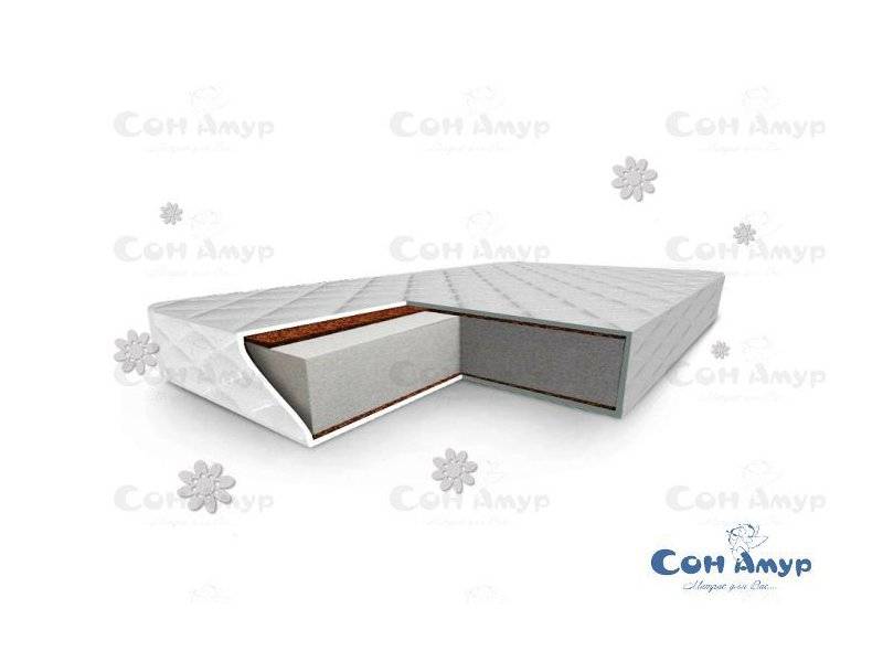 детский матрас амур с кокосом с двух сторон в Хабаровске