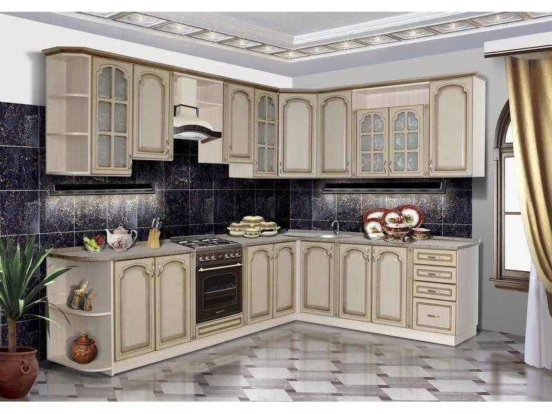 кухонный гарнитур угловой степ в Хабаровске