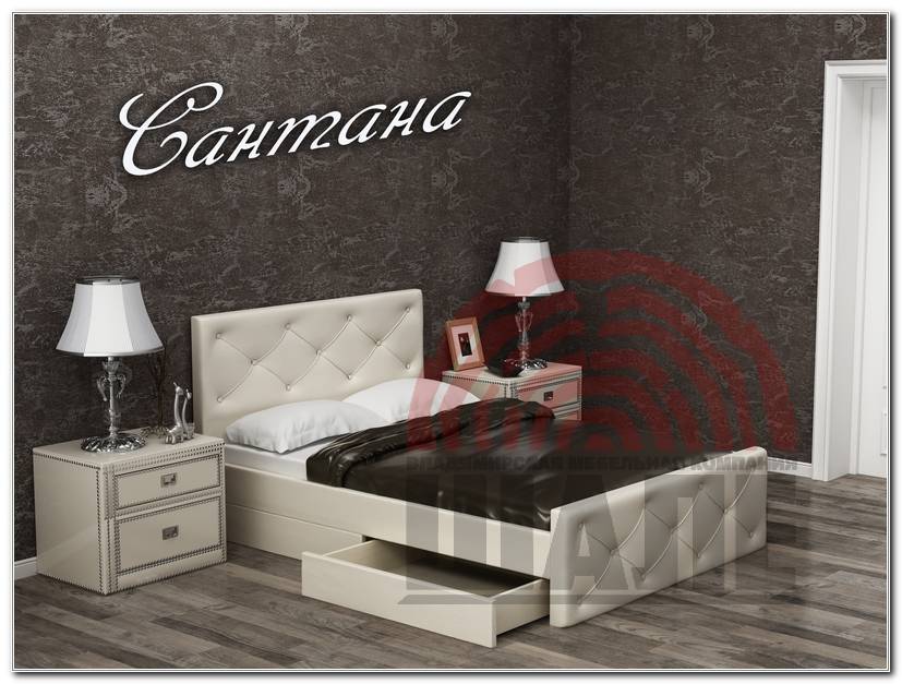 кровать мягкая сантана в Хабаровске