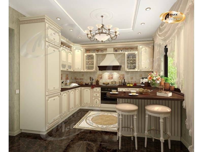 кухня угловая «каролина виоланта» в Хабаровске