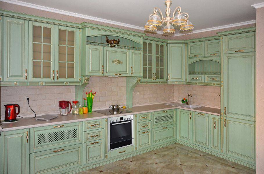 кухонный гарнитур тоскана ясень фисташка в Хабаровске