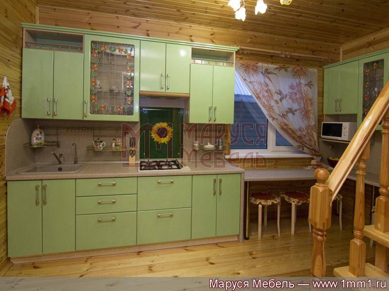 кухня прямая пвх в Хабаровске