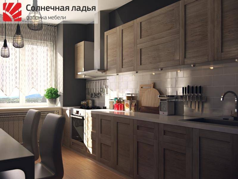 кухня прямая 1 в Хабаровске