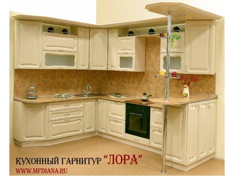 кухня угловая лора в Хабаровске