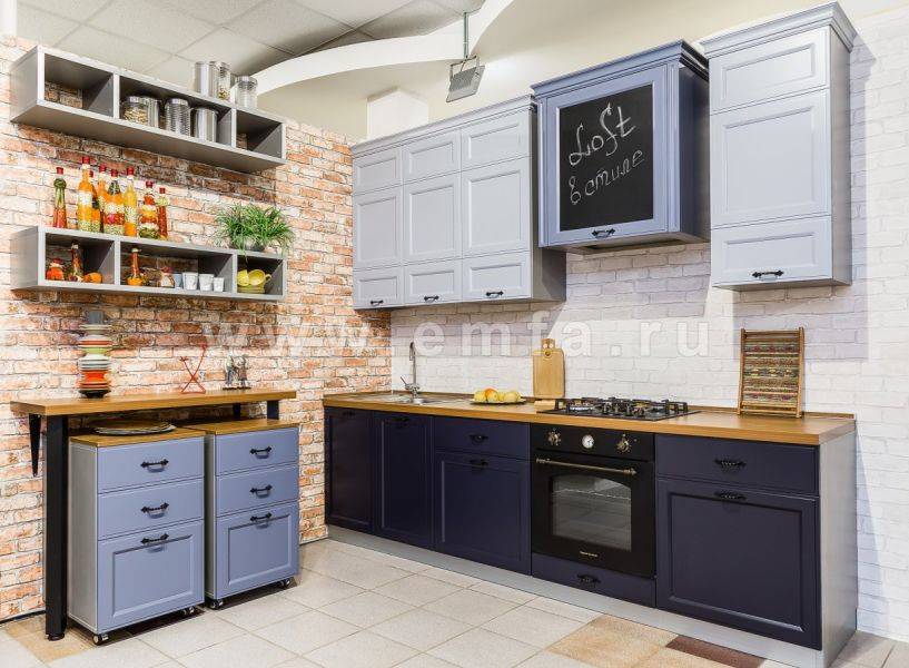 стильная кухня loft в Хабаровске