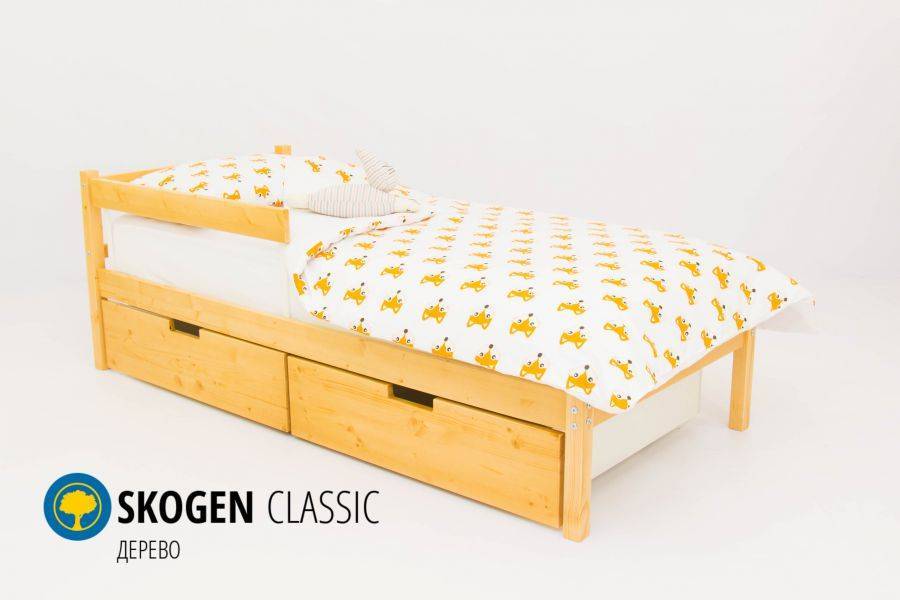 детская кровать skogen classic дерево в Хабаровске
