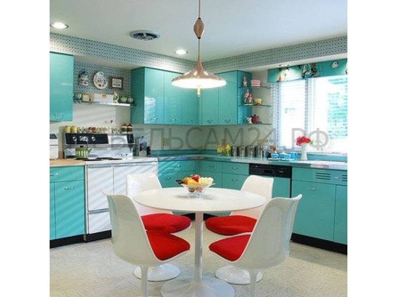 бирюзовая кухня бриз классик в Хабаровске