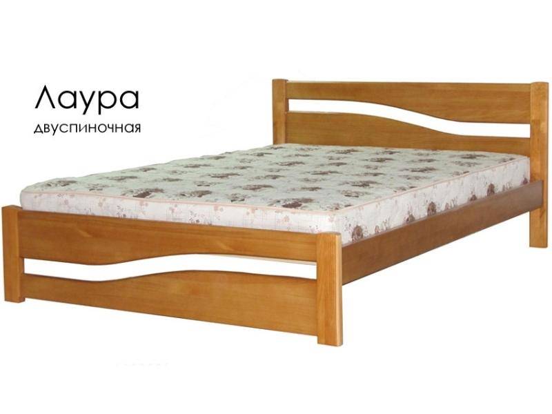 кровать лаура из массива сосны в Хабаровске