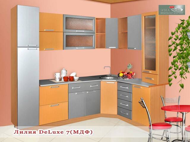 кухня лилия deluxe 7 в Хабаровске