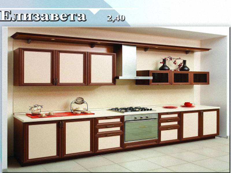 кухня прямая «елизавета» в Хабаровске