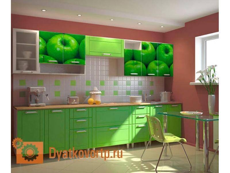 кухня зеленое яблоко в Хабаровске