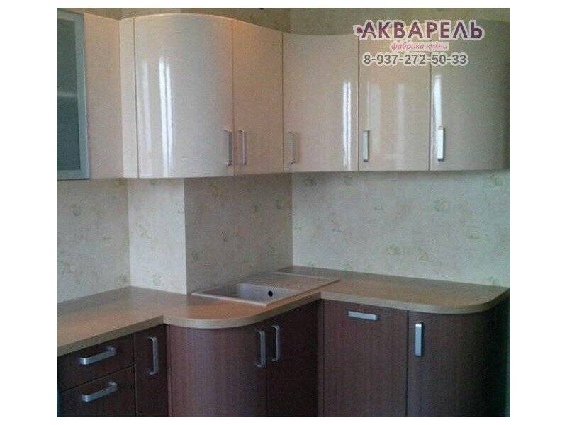 угловая кухня в пластике в Хабаровске