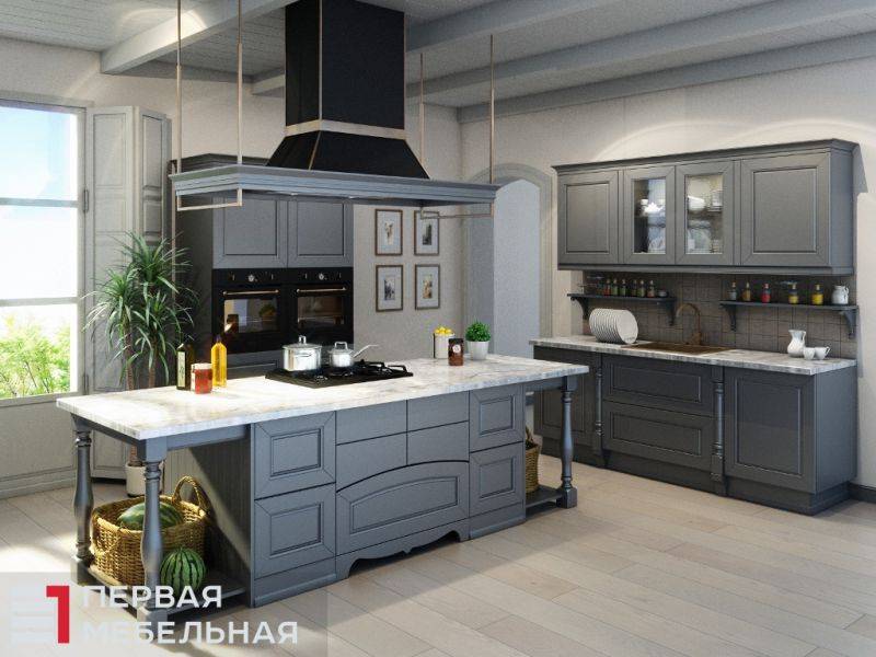 кухня серая орлеан в Хабаровске
