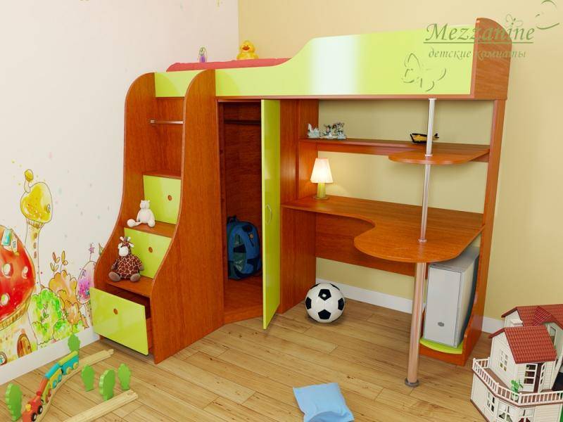 детская индиго с лестницей индиго в Хабаровске
