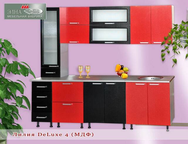 кухня лилия deluxe 4 в Хабаровске