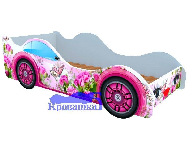 кровать для девочки бабочка в розах в Хабаровске