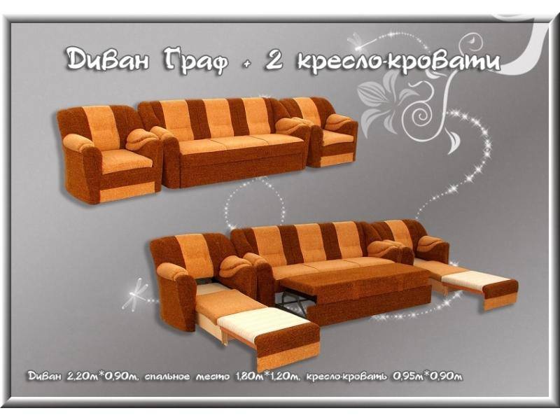 диван прямой граф в Хабаровске