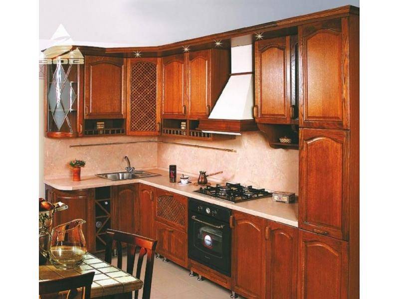 кухня угловая «уют массив» в Хабаровске